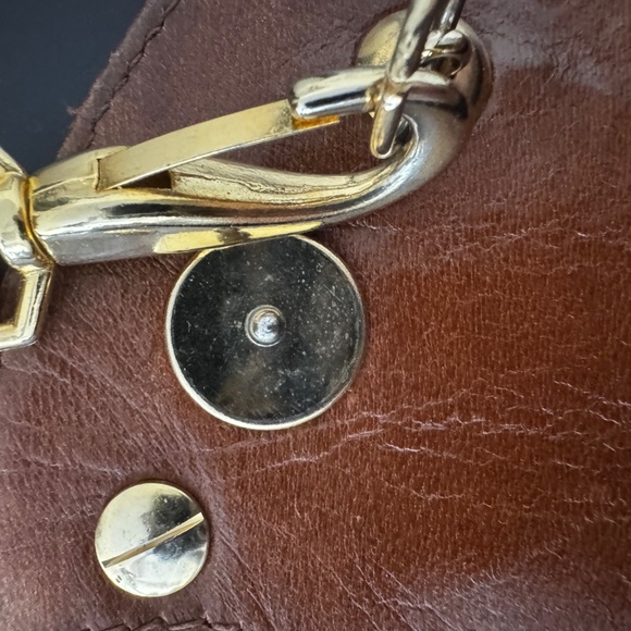 Vintage Birks Snakeskin Purse Handbag Shoulder suede leather  Designer 70's - Picture 8 of 16